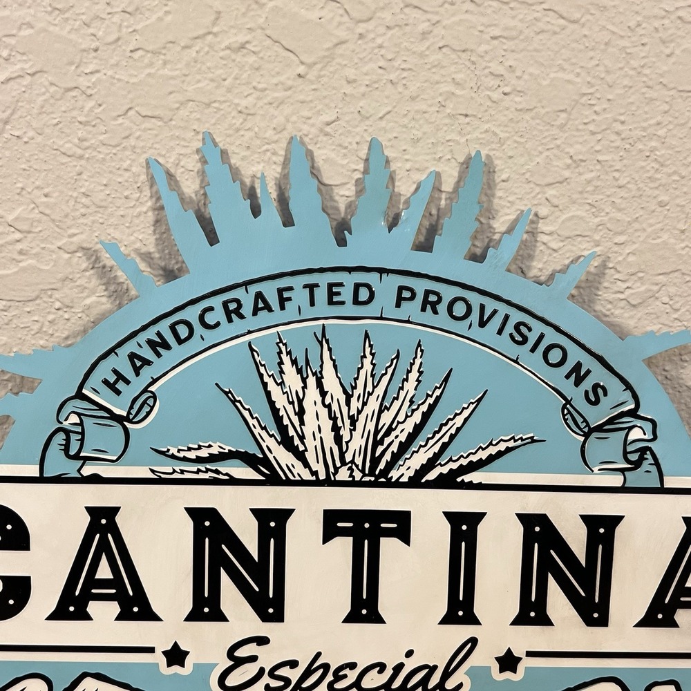 CANTINA ESPECIAL TEQUILA SODA METAL SIGN - Picture 3 of 8